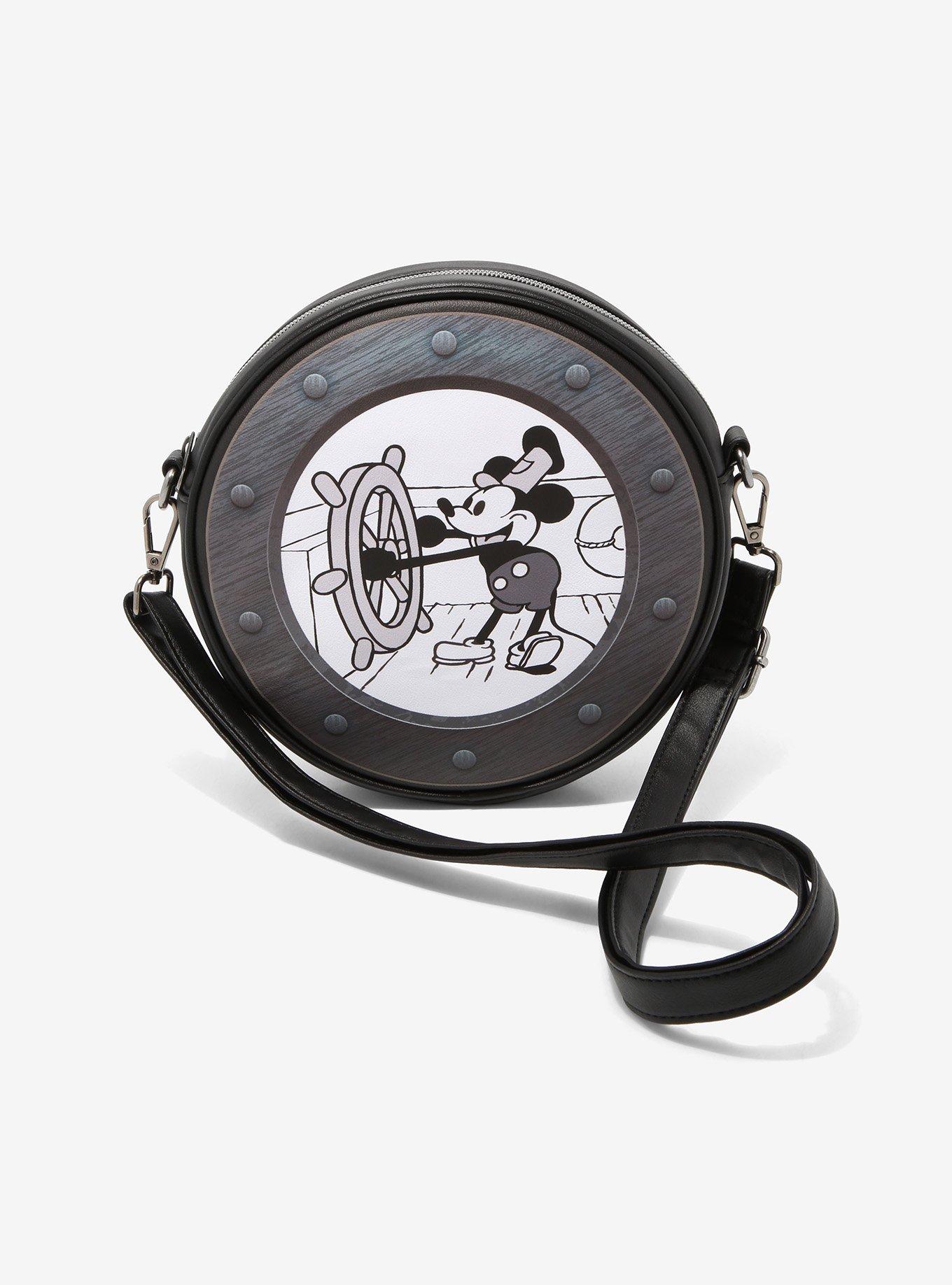 Loungefly Disney Steamboat Willie Porthole Crossbody Bag | Hot Topic