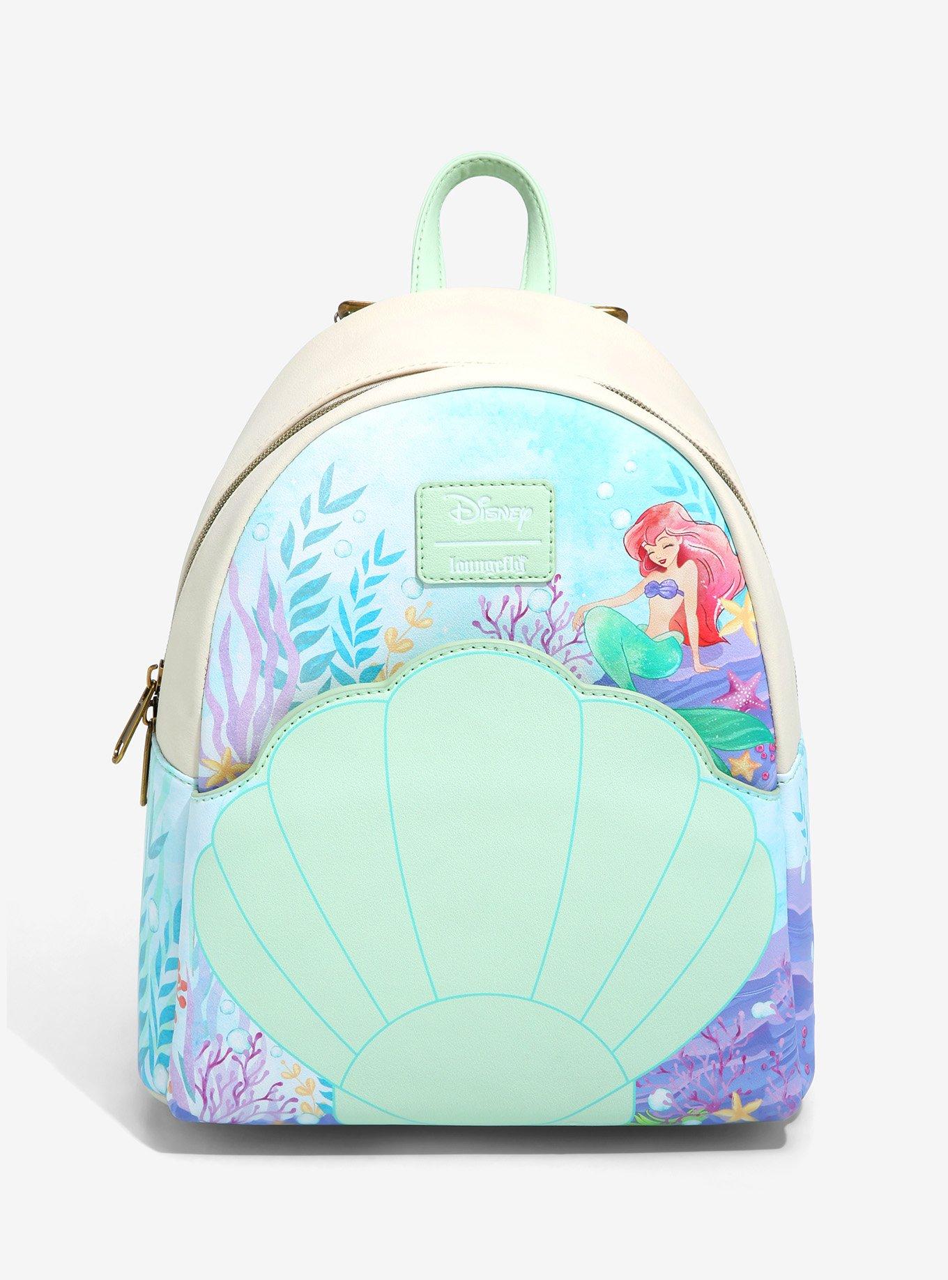 Loungefly Disney The Little Mermaid Shell Mini Backpack, , hi-res