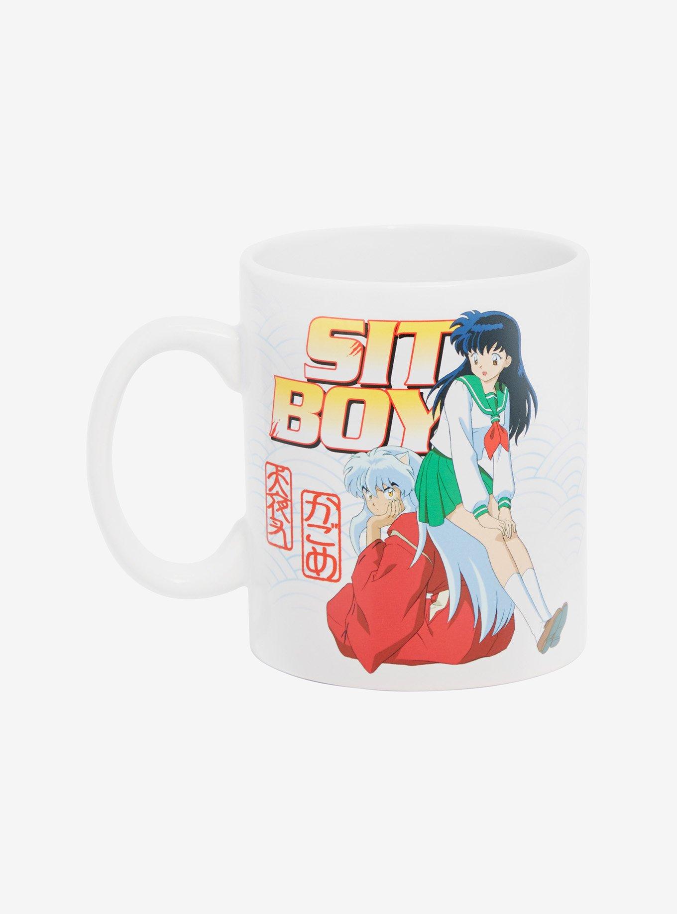 InuYasha Sit Boy Mug, , hi-res