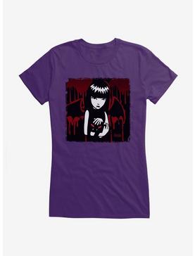 Emily The Strange Vampire Girls T-Shirt, PURPLE, hi-res
