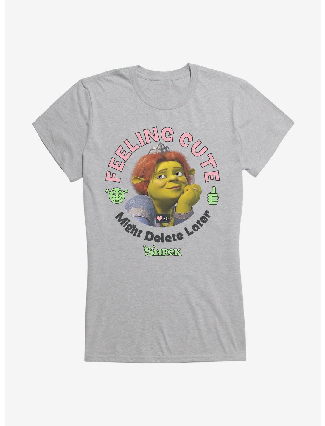 Shrek Fiona Feeling Cute Girls T-Shirt, HEATHER, hi-res