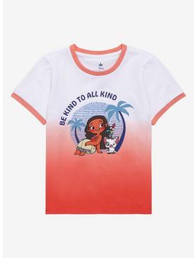 Disney Moana Be Kind to All Kind Toddler Ombre Ringer T-Shirt - BoxLunch Exclusive, , hi-res
