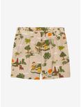 Disney Pixar Up Toddler Scenic Earth Day Toddler Shorts - BoxLunch Exclusive, ASH GRAY, hi-res