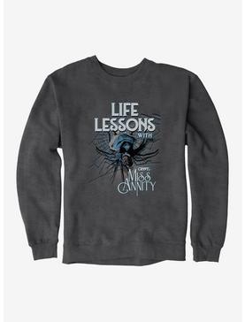 Crypt TV Life Lessons With Miss Annity Sweatshirt, CHARCOAL HEATHER, hi-res
