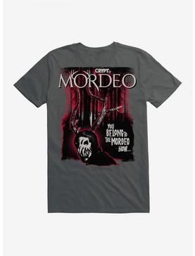Crypt TV You Belong To The Mordeo Now T-Shirt, CHARCOAL, hi-res