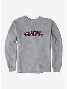 Crypt TV Logo Sweatshirt, HEATHER GREY, hi-res