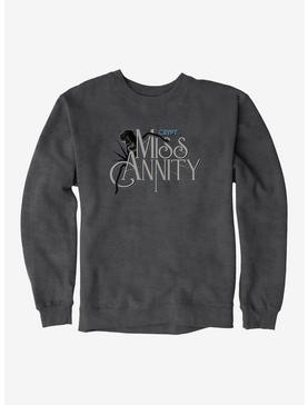 Crypt TV Miss Annity Scary Sweatshirt, CHARCOAL HEATHER, hi-res