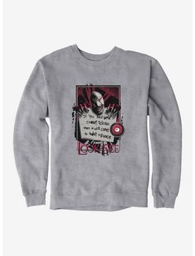 Crypt TV The Look-See Take A Piece Sweatshirt, HEATHER GREY, hi-res