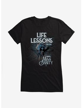 Crypt TV Life Lessons With Miss Annity Girls T-Shirt, BLACK, hi-res