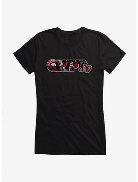 Crypt TV Logo Girls T-Shirt, BLACK, hi-res