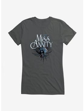 Crypt TV Miss Annity Girls T-Shirt, CHARCOAL, hi-res