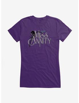 Crypt TV Miss Annity Scary Girls T-Shirt, PURPLE, hi-res