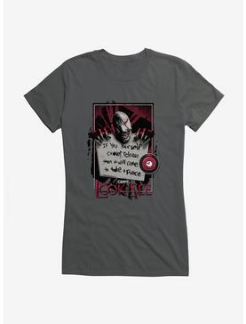 Crypt TV The Look-See Take A Piece Girls T-Shirt, CHARCOAL, hi-res
