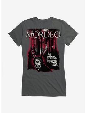 Crypt TV You Belong To The Mordeo Now Girls T-Shirt, CHARCOAL, hi-res