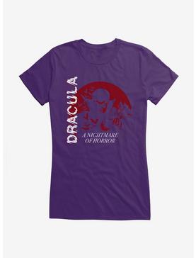 Universal Monsters Dracula Full Moon Girls T-Shirt, PURPLE, hi-res