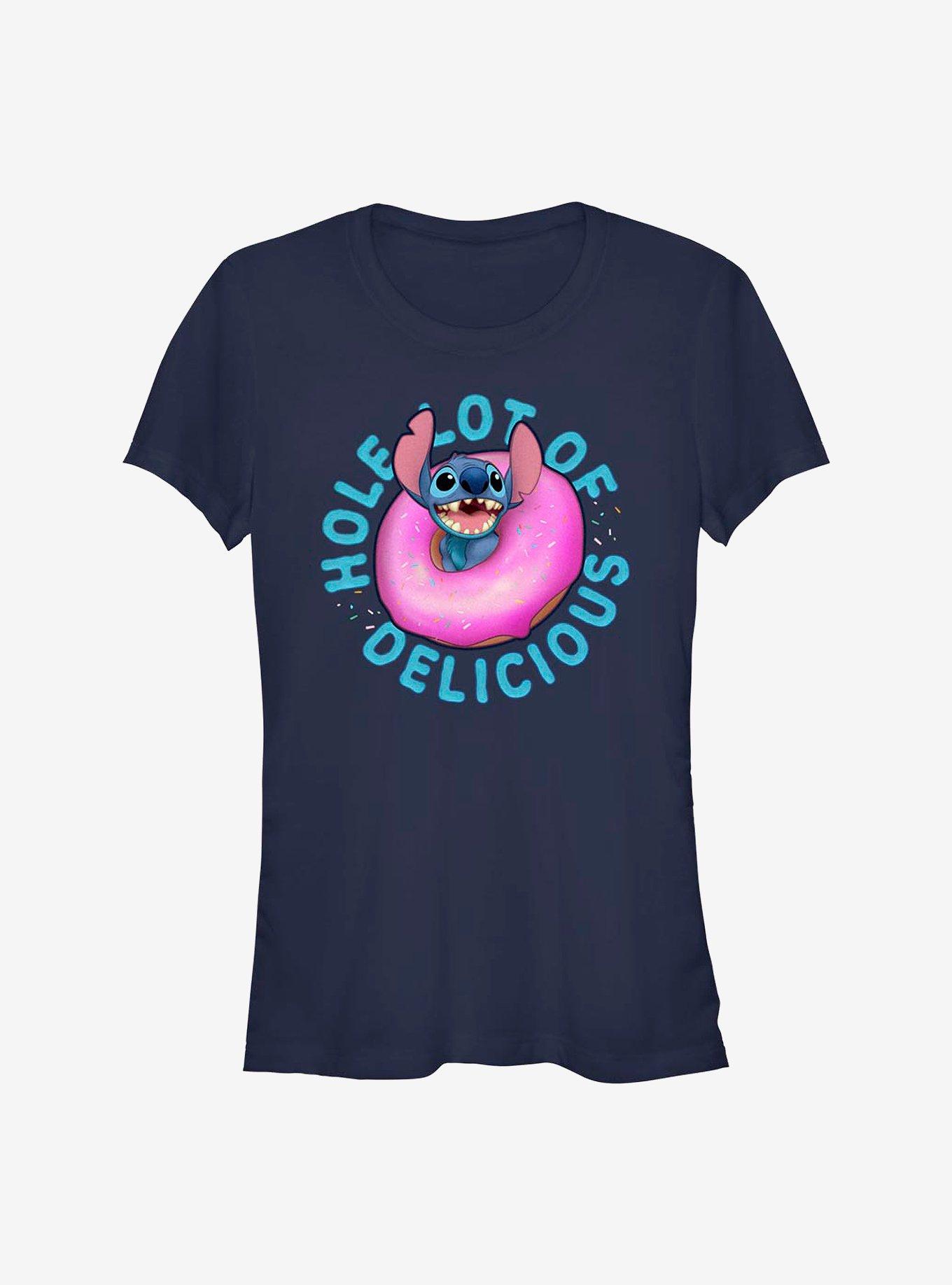 Disney Lilo & Stitch Hole Lot Of Delicious Girls T-Shirt