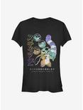 Disney Lilo & Stitch Japanese Stitch Girls T-Shirt, BLACK, hi-res