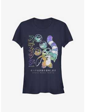 Disney Lilo & Stitch Japanese Stitch Girls T-Shirt, , hi-res