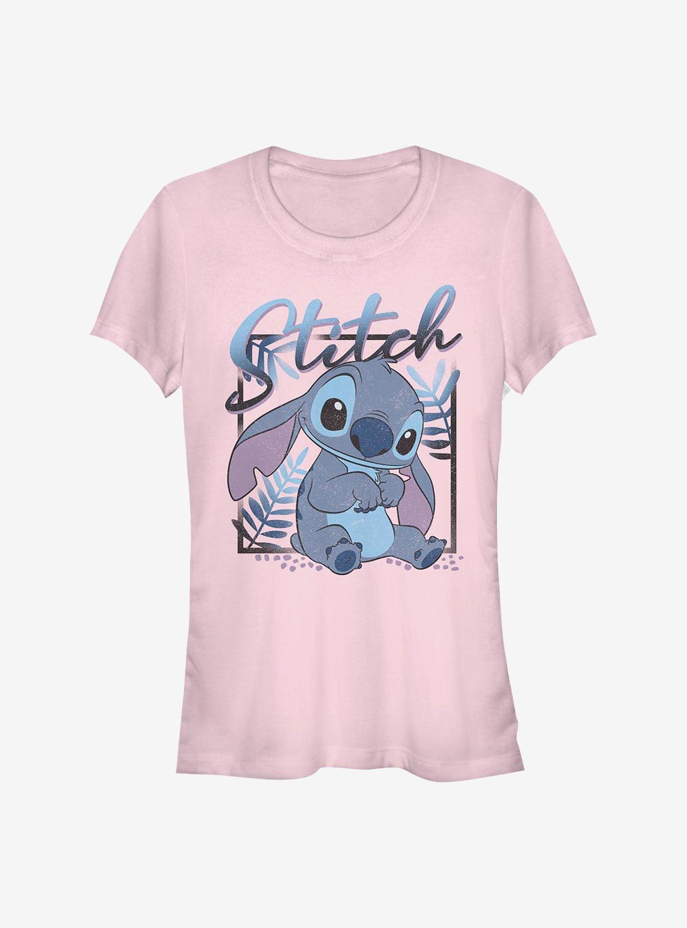 Disney Lilo & Stitch Square Girls T-Shirt, LIGHT PINK, hi-res