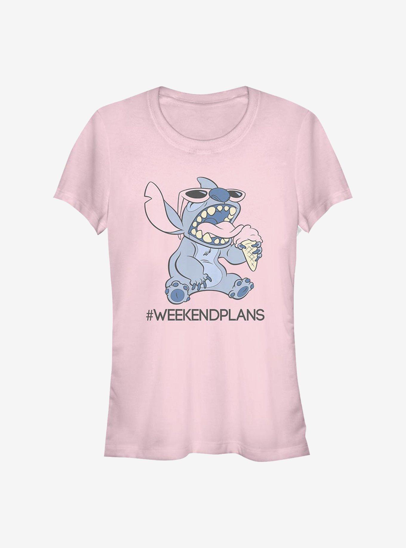 Disney Lilo & Stitch Weekend Plans Girls T-Shirt
