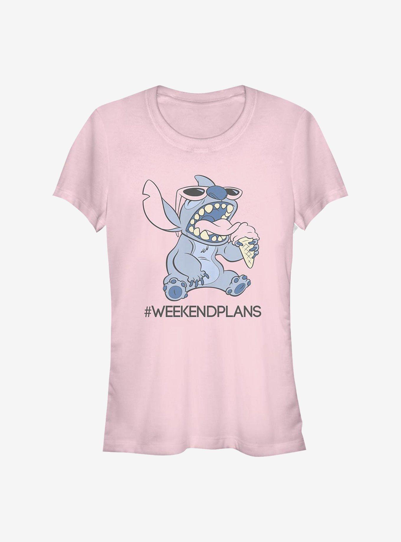 Disney Lilo & Stitch Weekend Plans Girls T-Shirt, , hi-res