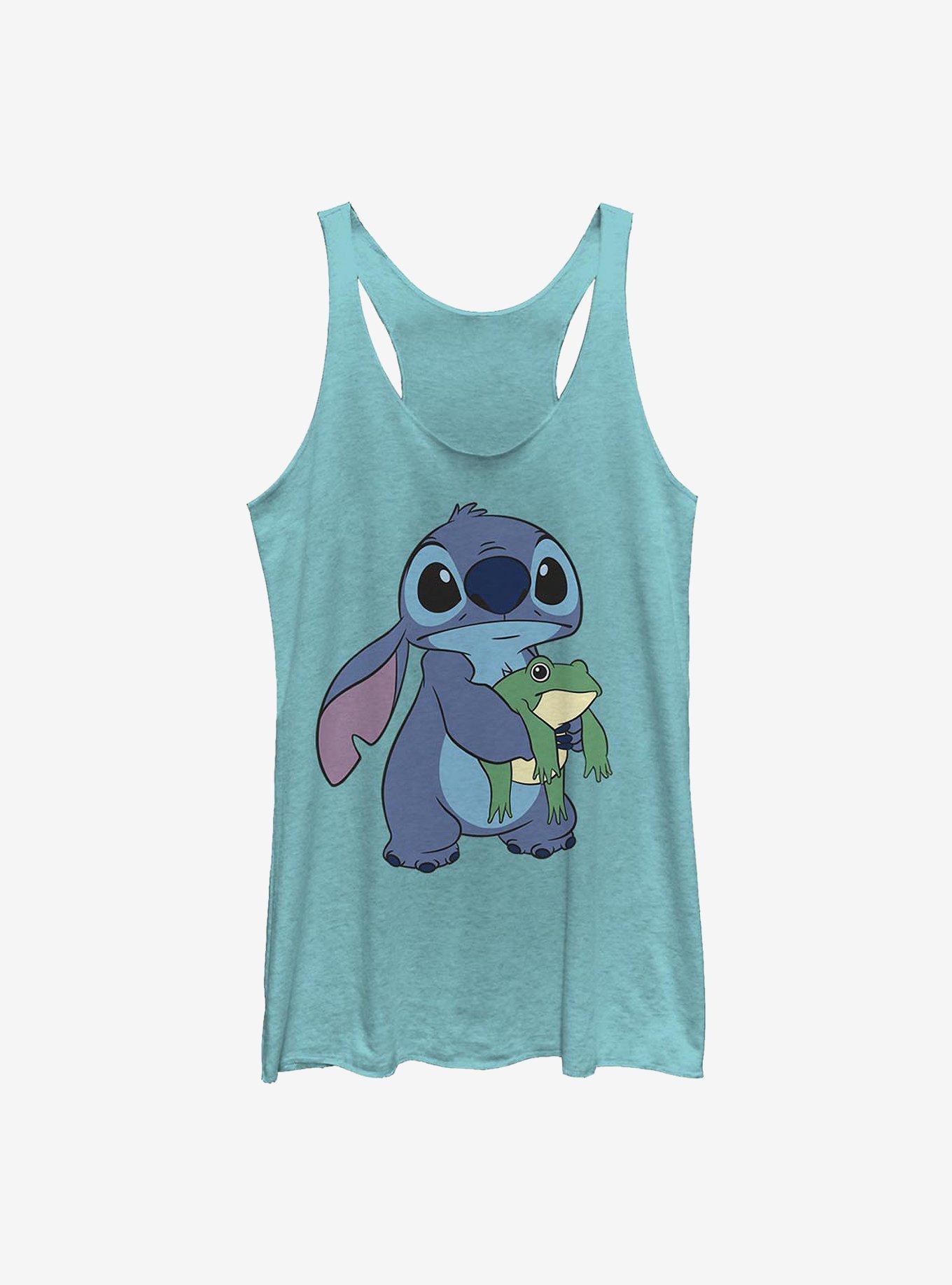 Disney Lilo & Stitch Froggie Girls Tank, TAHI BLUE, hi-res