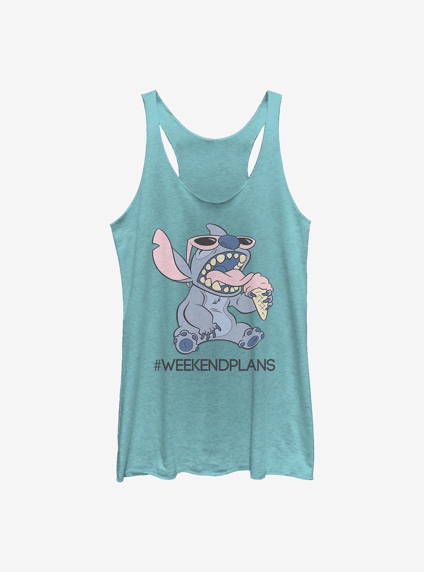 Disney Lilo & Stitch Weekend Plans Girls Tank, TAHI BLUE, hi-res