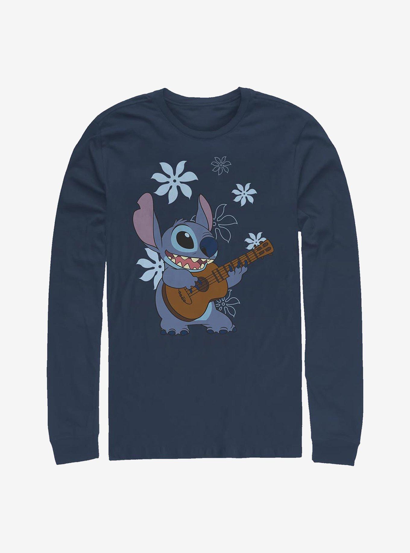 Disney Lilo & Stitch Flowers Long-Sleeve T-Shirt, , hi-res