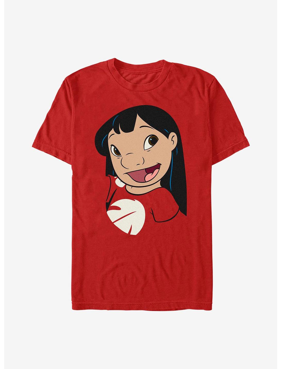 Disney Lilo & Stitch Big Lilo T-Shirt, RED, hi-res