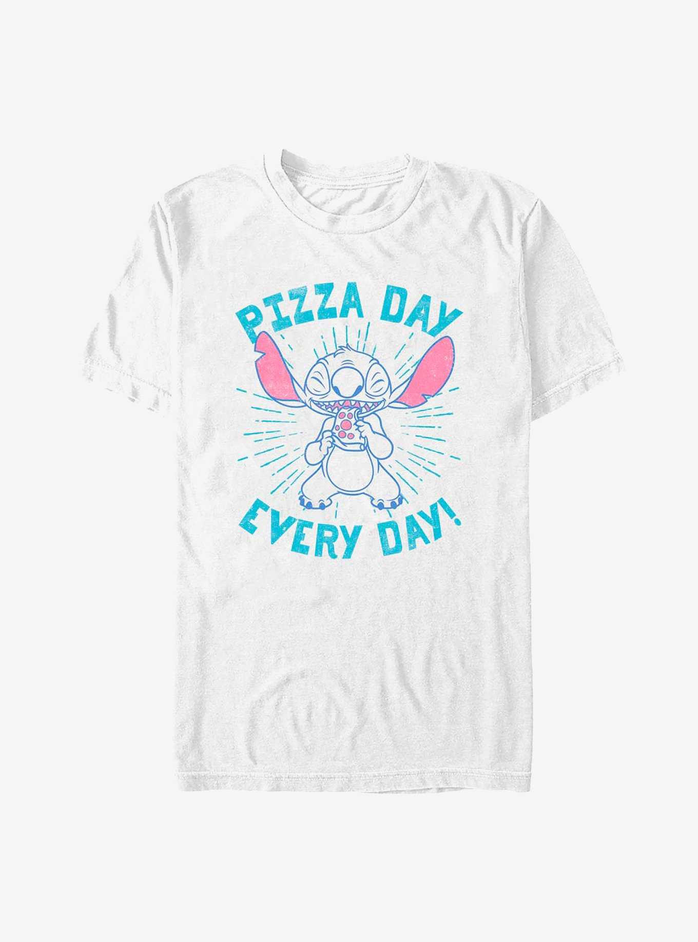 Disney Lilo & Stitch Pizza Day Every Day T-Shirt, , hi-res