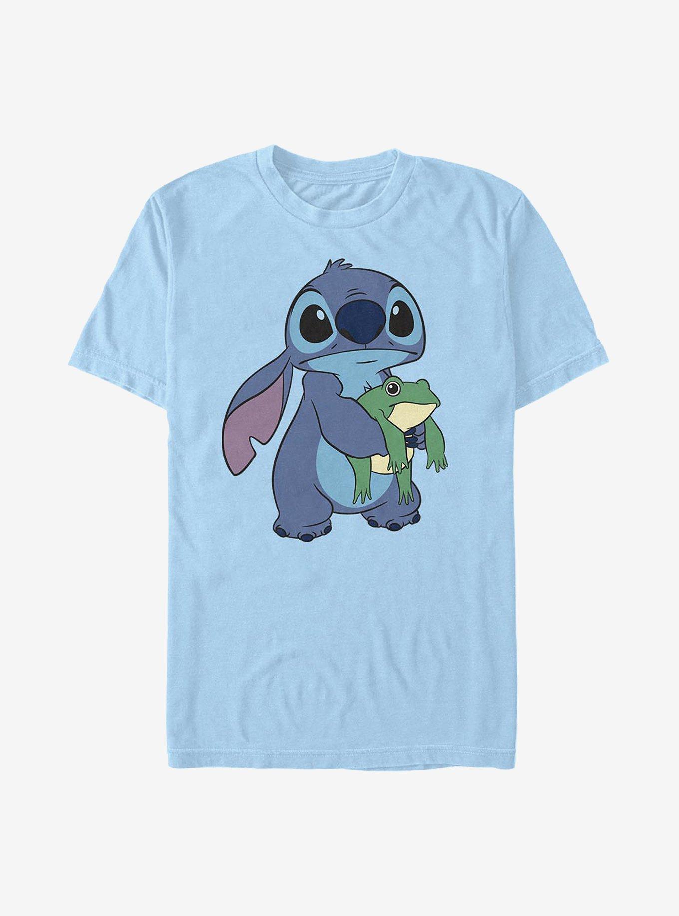 Disney Lilo & Stitch Froggie T-Shirt, LT BLUE, hi-res