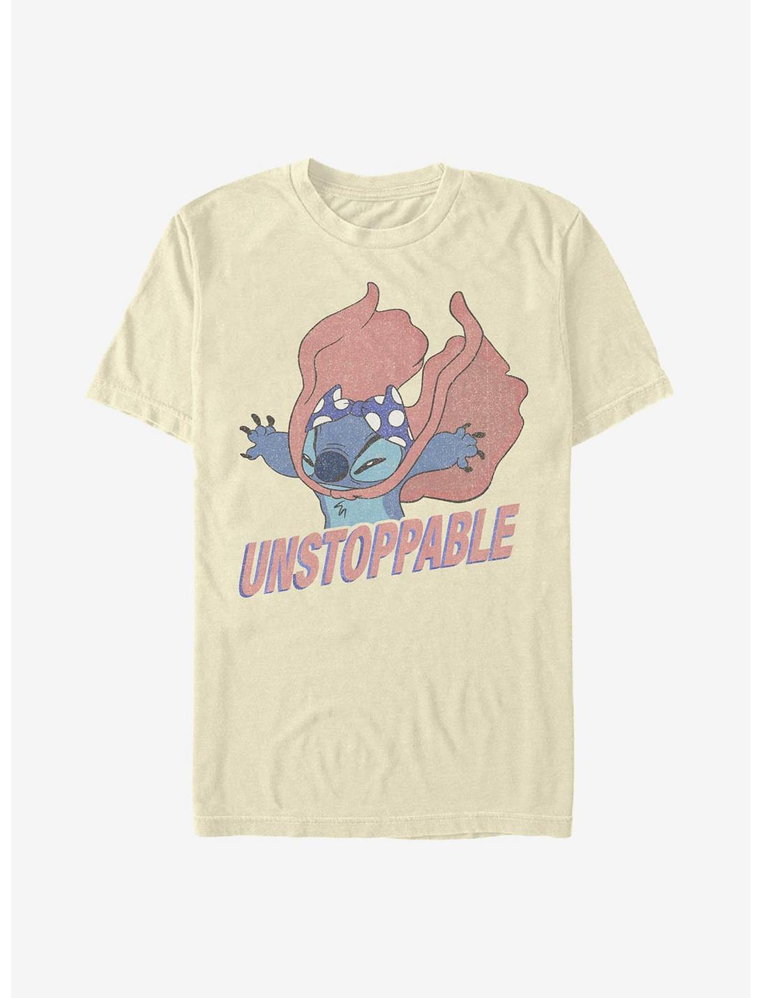 Disney Lilo & Stitch Unstoppable Stitch T-Shirt, NATURAL, hi-res