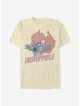Disney Lilo & Stitch Unstoppable Stitch T-Shirt, NATURAL, hi-res
