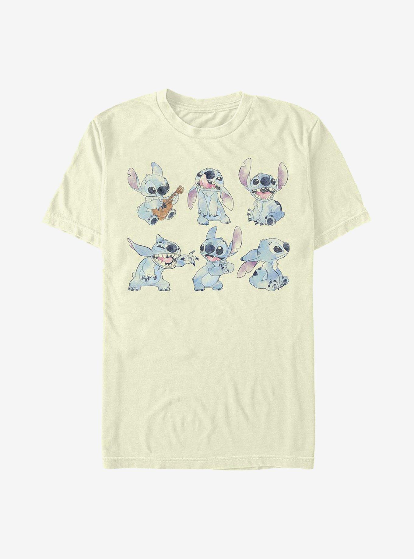 Disney Lilo & Stich Watercolor T-Shirt