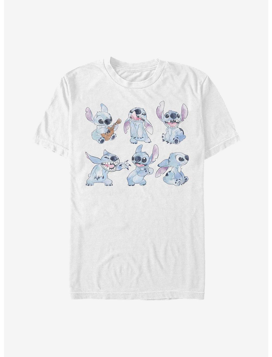 Disney Lilo & Stich Watercolor T-Shirt, , hi-res