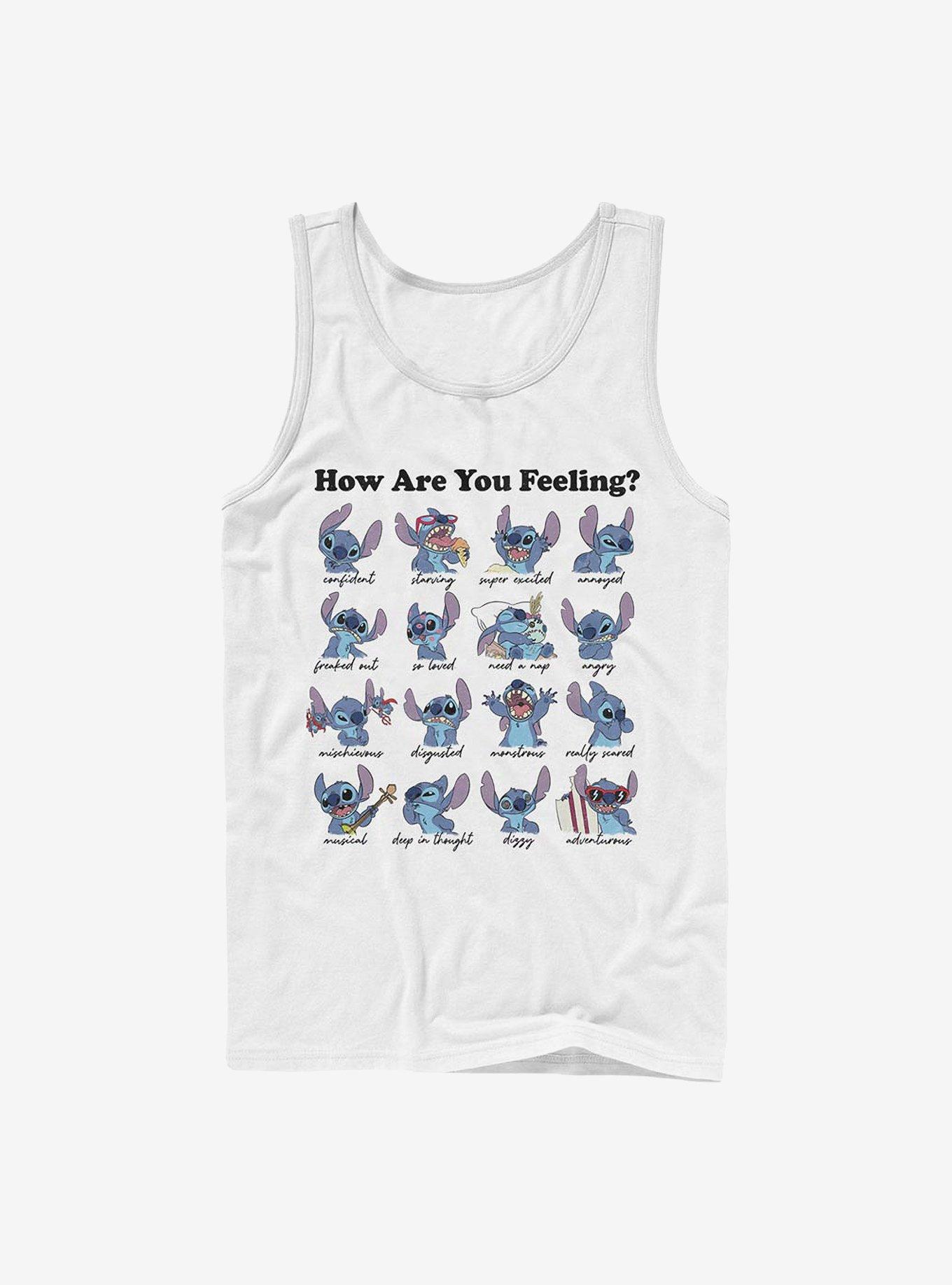 Disney Lilo & Stitch Moods Tank, WHITE, hi-res