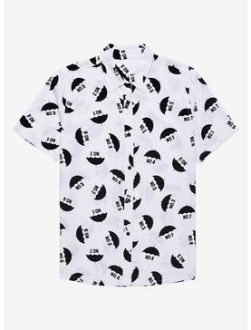 The Umbrella Academy Numbers Woven Button-Up Plus Size, , hi-res