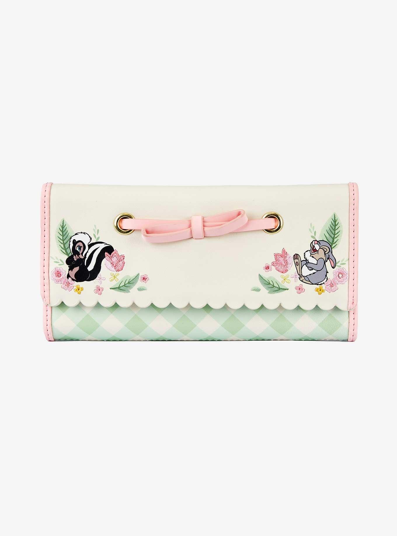 Loungefly Bambi Thumper Flower Springtime Trifold Wallet Her Universe