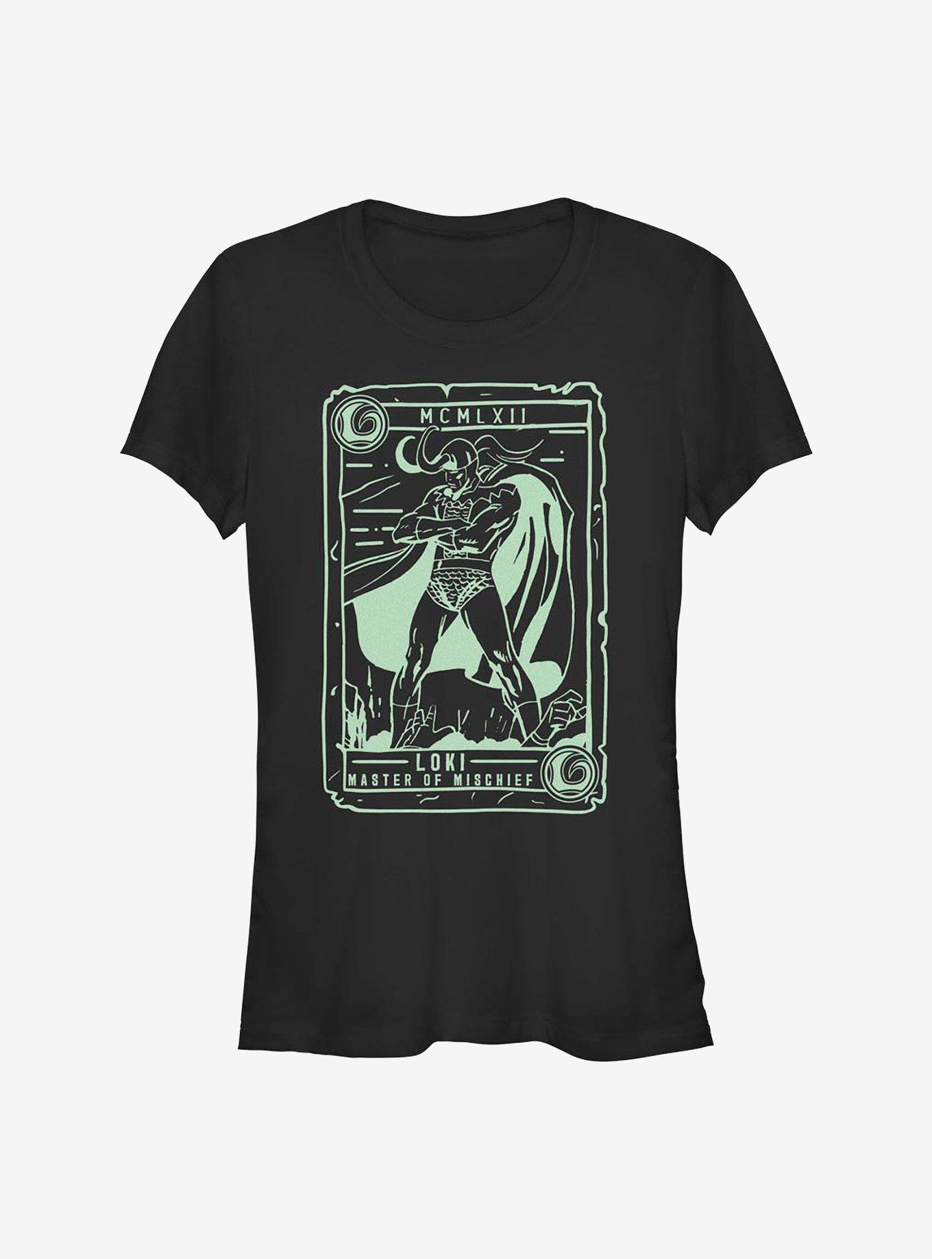 Marvel Loki Collector Card Girls T-Shirt, , hi-res