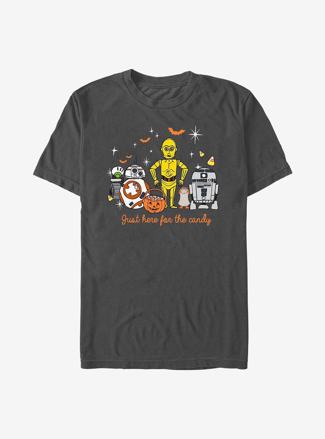 Star Wars Here For Candy T-Shirt, CHARCOAL, hi-res