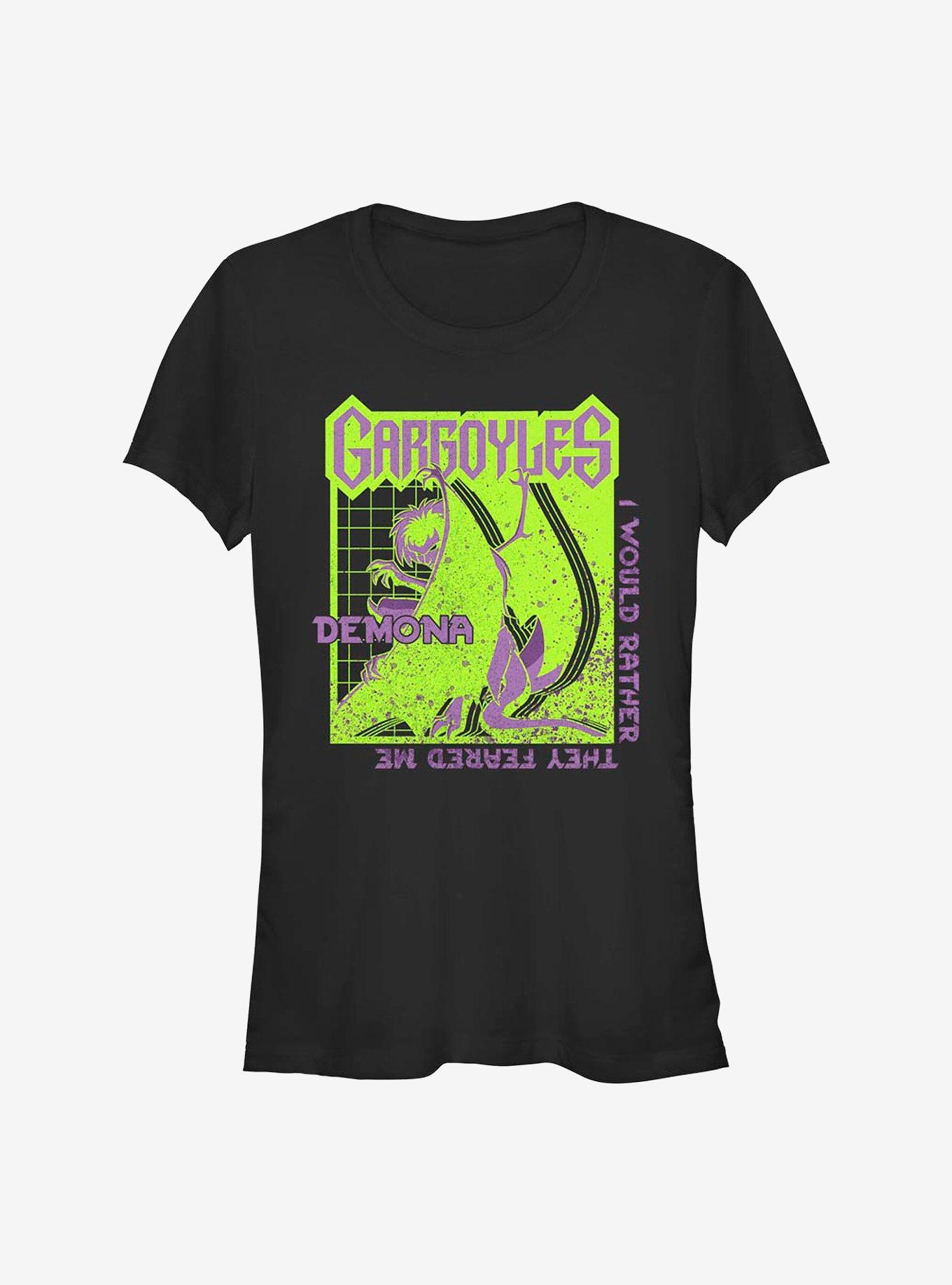 Disney Gargoyles Demona Girls T-Shirt, BLACK, hi-res view 1