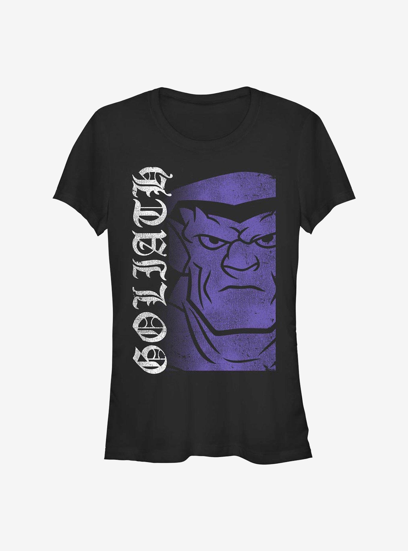 Disney Gargoyles Goliath Big Face Girls T-Shirt, BLACK, hi-res