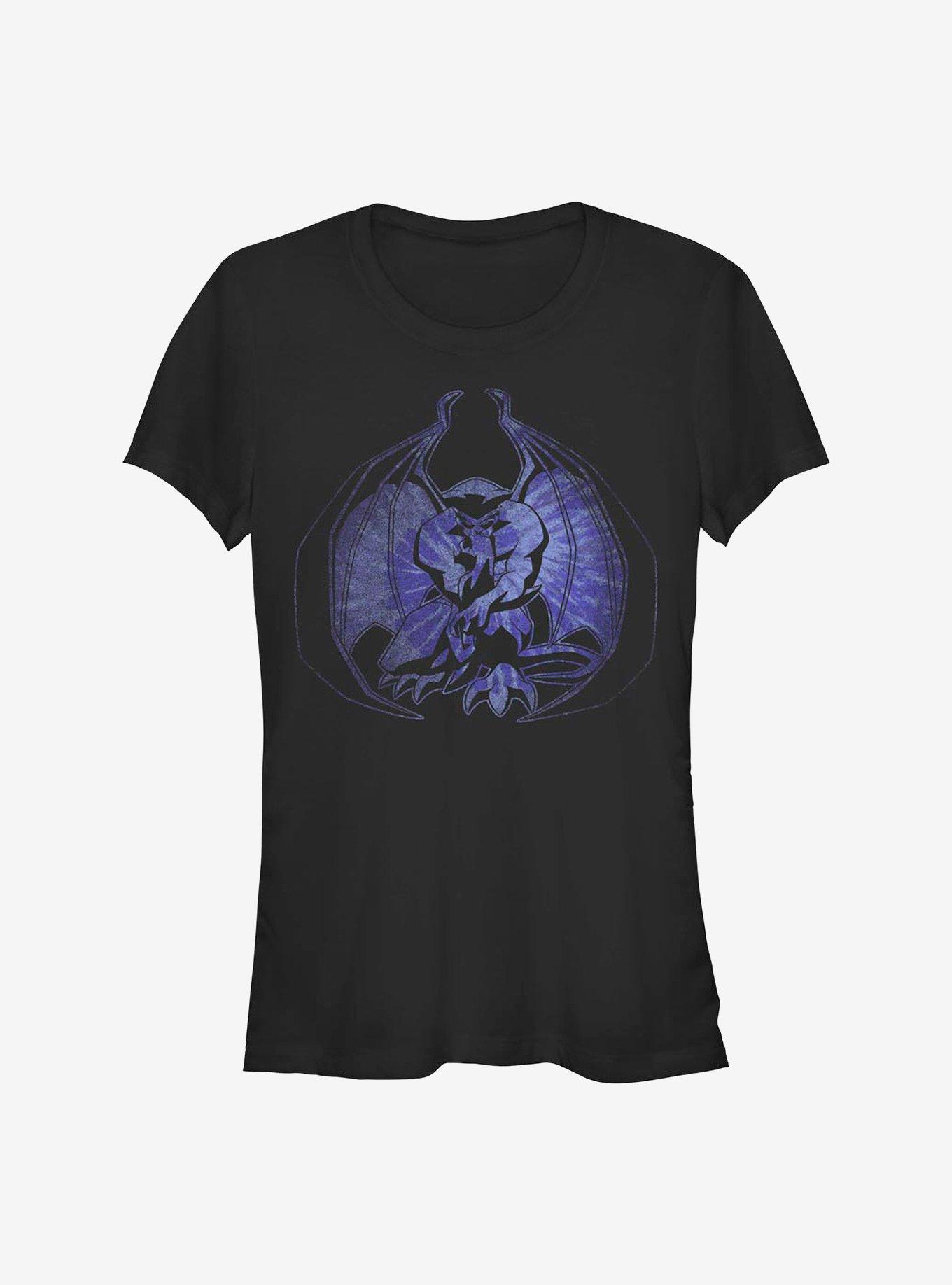 Disney Gargoyles Goliath Tie Dye Fill Girls T-Shirt, BLACK, hi-res