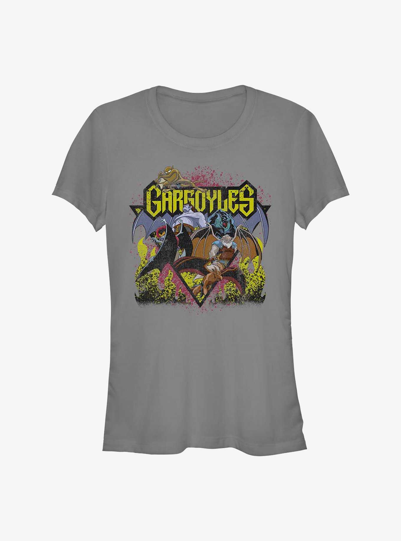 Disney Gargoyles Retro Rock Girls T-Shirt, , hi-res