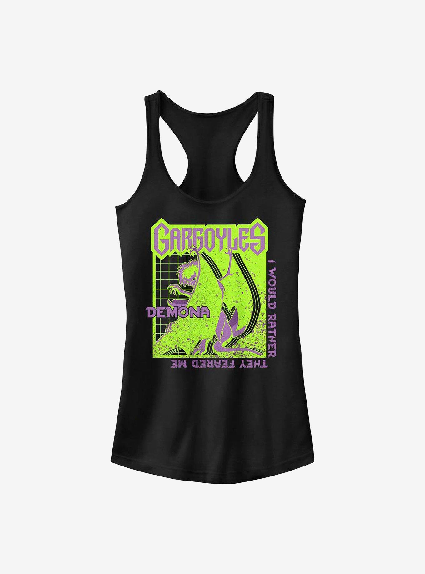 Disney Gargoyles Demona Girls Tank, BLACK, hi-res