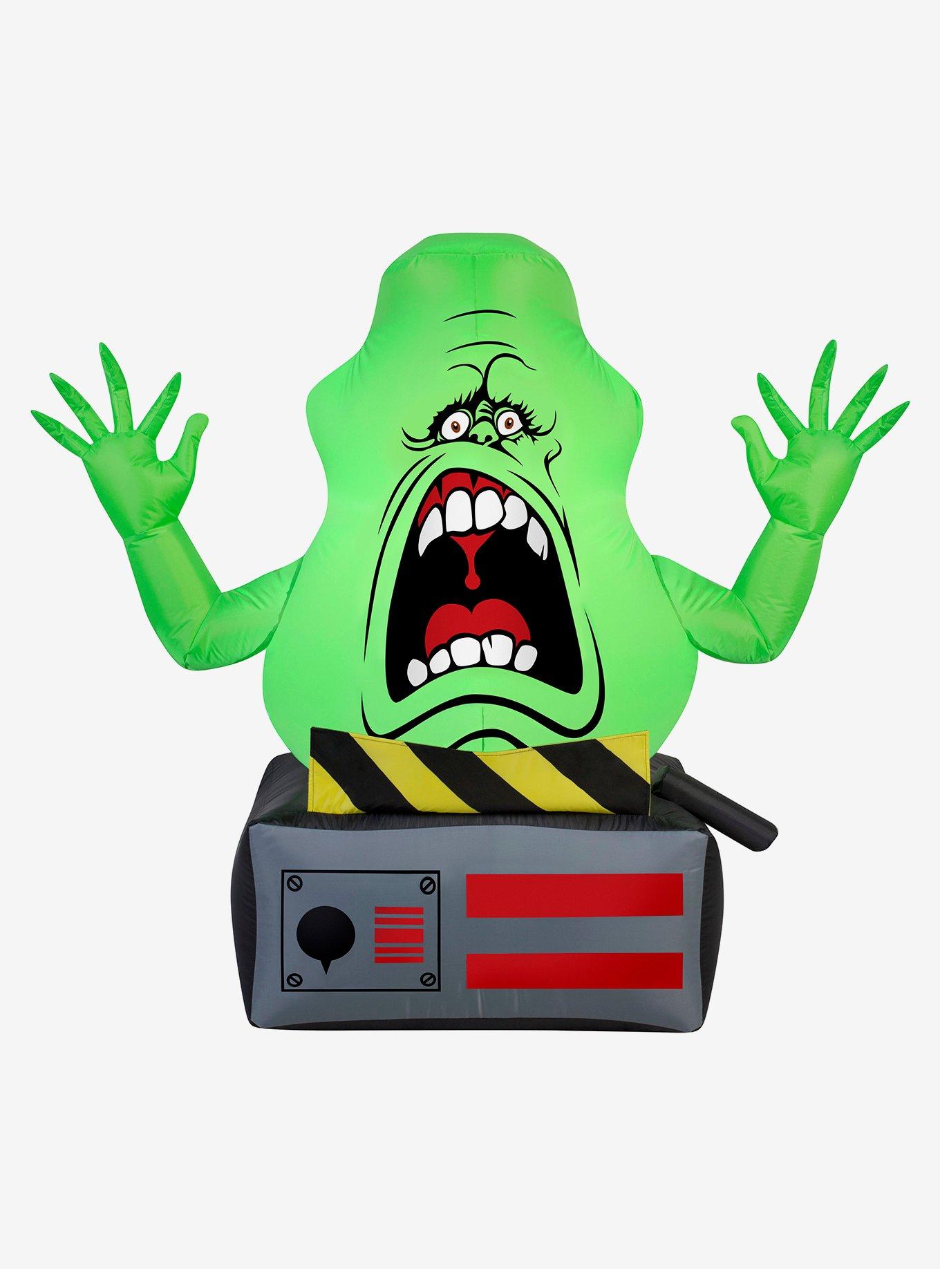 Ghostbusters Slimer on Ghost Trap Inflatable D&eacute;cor, , hi-res