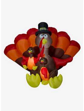 Thanksgiving Turkey Family Airblown, , hi-res