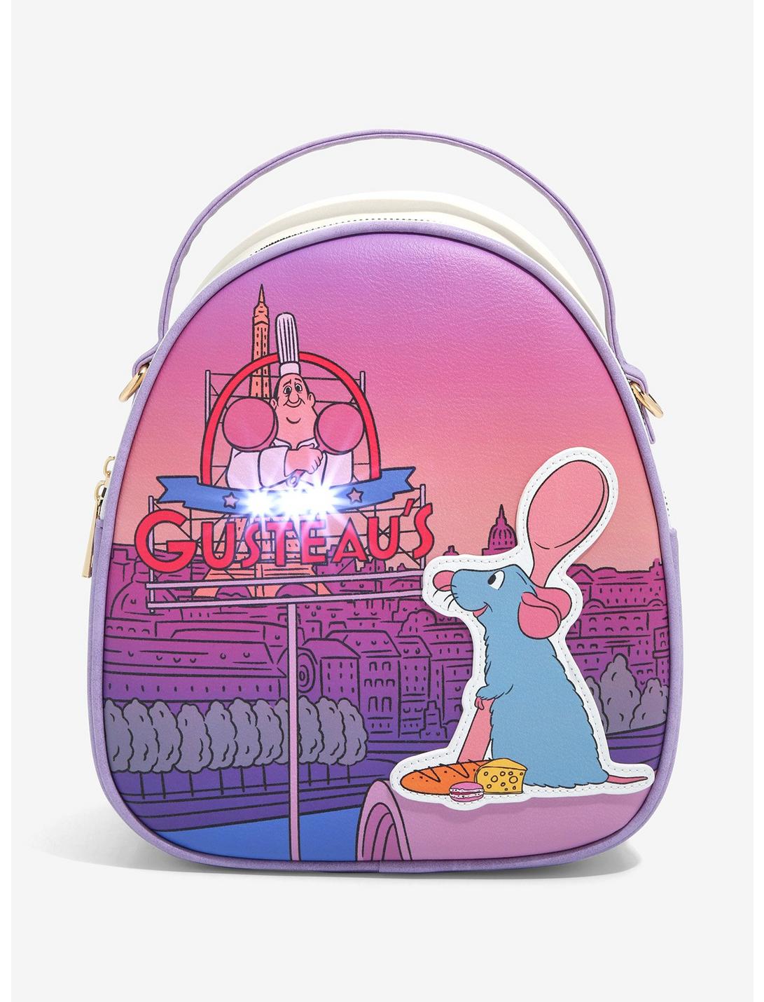 Disney Pixar Ratatouille Paris Scenic Light-Up Convertible Mini Backpack - BoxLunch Exclusive, , hi-res