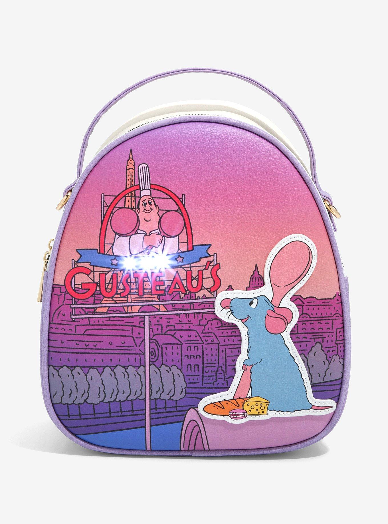 Disney Pixar Ratatouille Paris Scenic Light-Up Convertible Mini Backpack - BoxLunch Exclusive, , hi-res