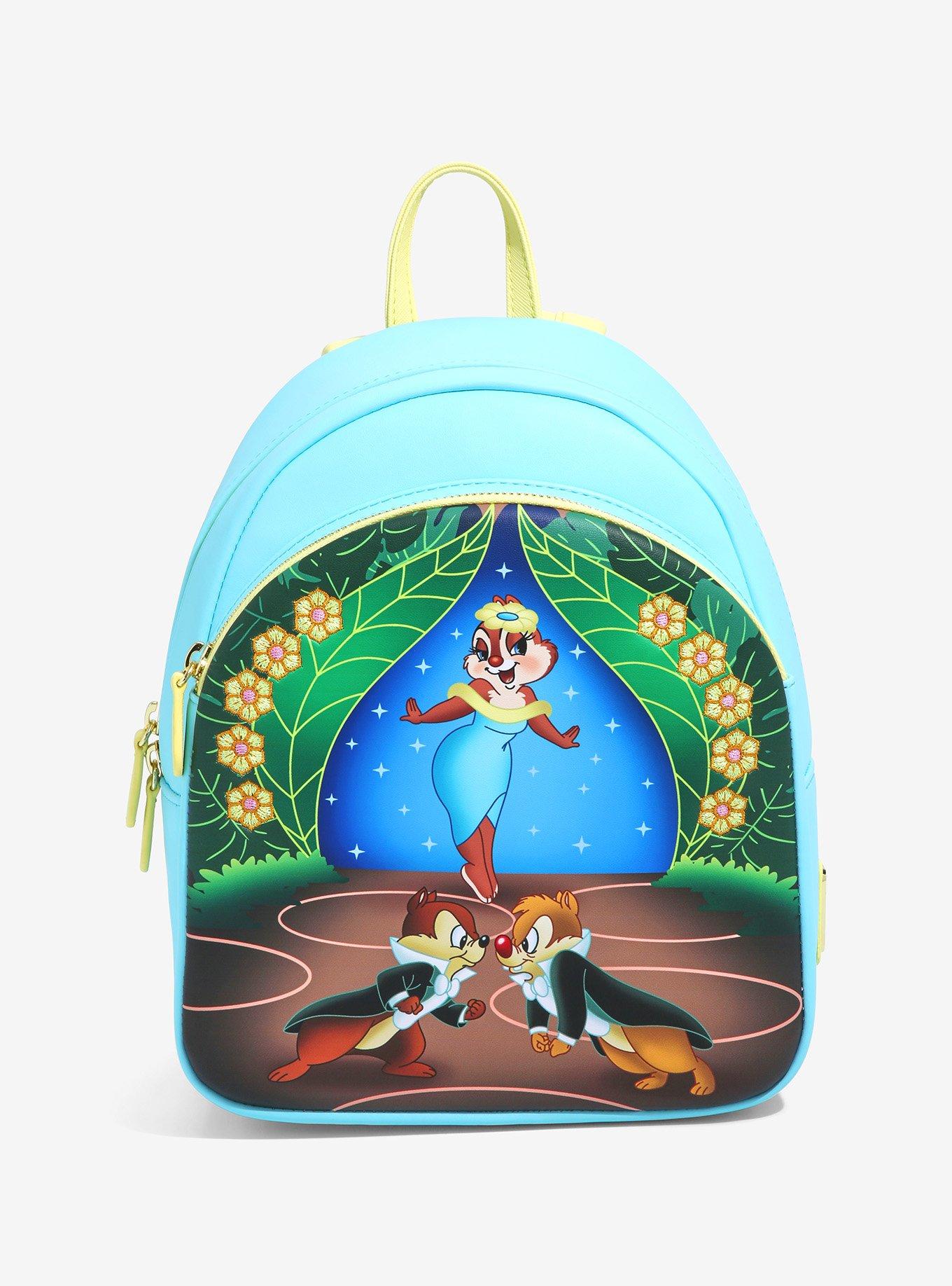 Loungefly Disney Chip n Dale Clarice Tropical Mini Backpack BoxLunch Exclusive